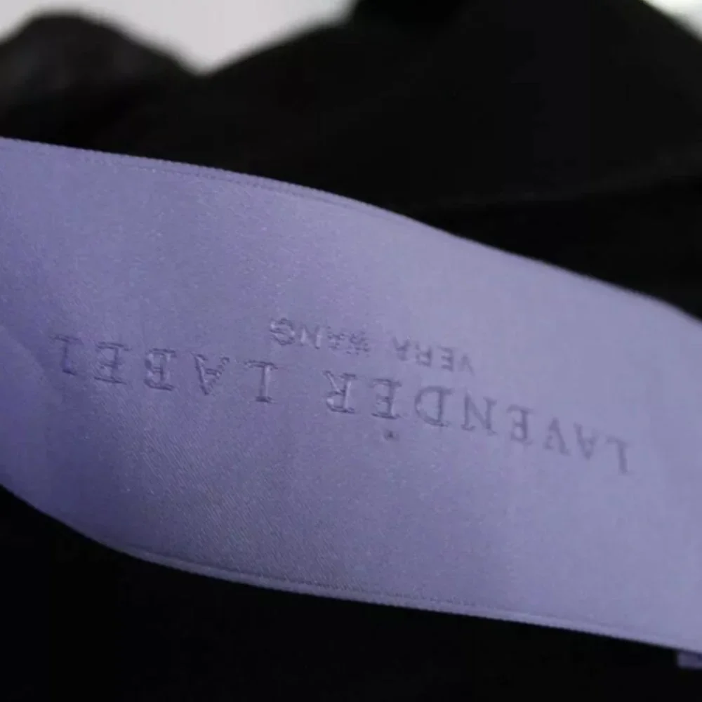 VERA WANG LAVENDER LABEL GOWN BLACK DRAPE DRESS 6 - Picture 4 of 6